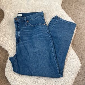 Madewell straight jeans